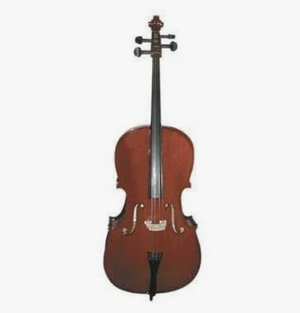 Oxford Cello Ebony with Bag 1/4