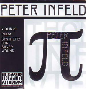Thomastik Violin String D Silver wound Peter Infeld PI03A Medium 4/4