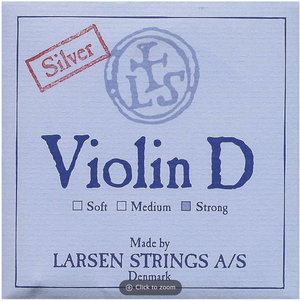Larsen Violin D Silver String Medium 4/4