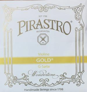 Pirastro Gold Label Wondertone Violin String G Medium