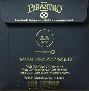 Pirastro Evah Pirazzi Gold Viola String G Rope/Chrome