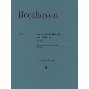 Beethoven: Sonatas for Pianno and Violin Vol.1 G. Henle Verlag Urtext
