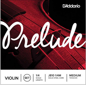 D'Addario Violin String Prelude Set 1/4 Medium