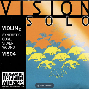 Thomastik Vision Solo Violin String G VIS04 Medium 4/4