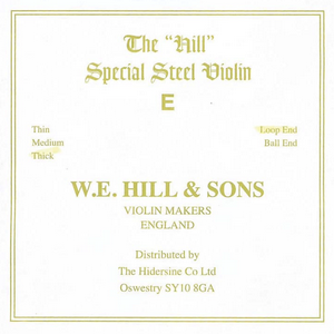 W. E. Hill Violin E String Loopend