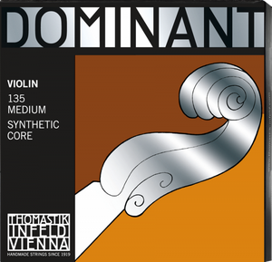 T-I Dominant Violin String Set Ballend Aluminum E 4/4 Medium #135