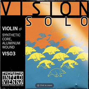 Thomastik Vision Solo Violin String D VIS03 Medium 4/4