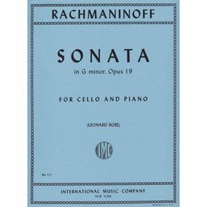 Rachmaninoff Sonata in G minor Op 19 forr Cello and Piano