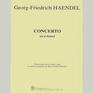 Concerto in B Flat (harp part)