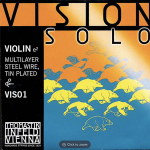 Thomastik Vision Solo Violin String E VIS01 Medium 4/4